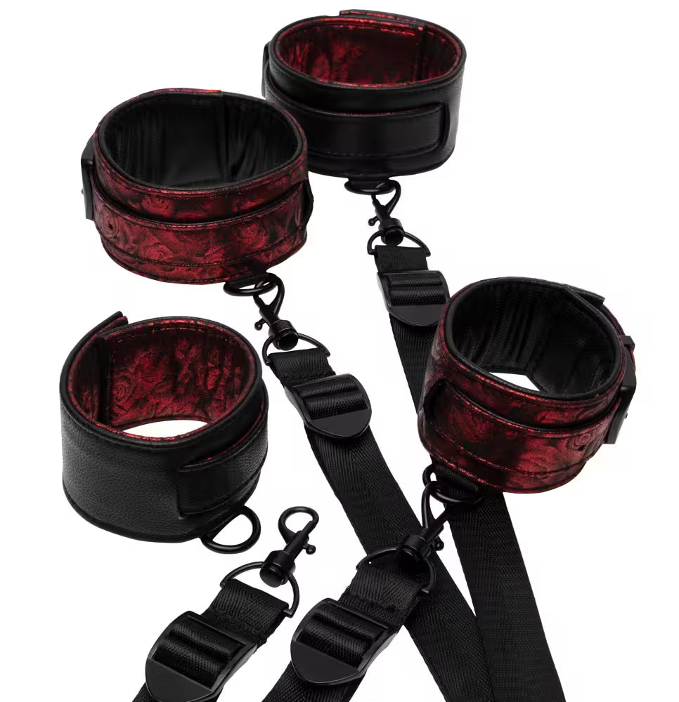 Système d’attaches sous-matelas réversible