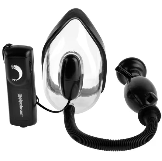 Ventouse vaginale avec pompe & œuf vibrant