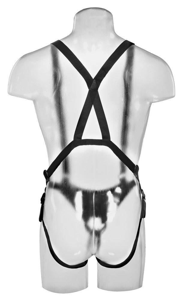 Harnais creux avec jarretelles 25cm King COCK