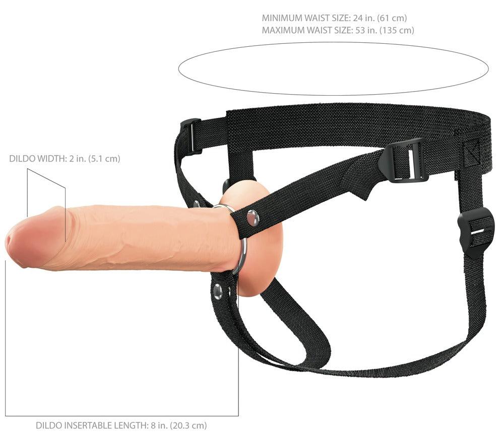 Strap-On creux 21,6 cm – Fantasy X-tensions Elite