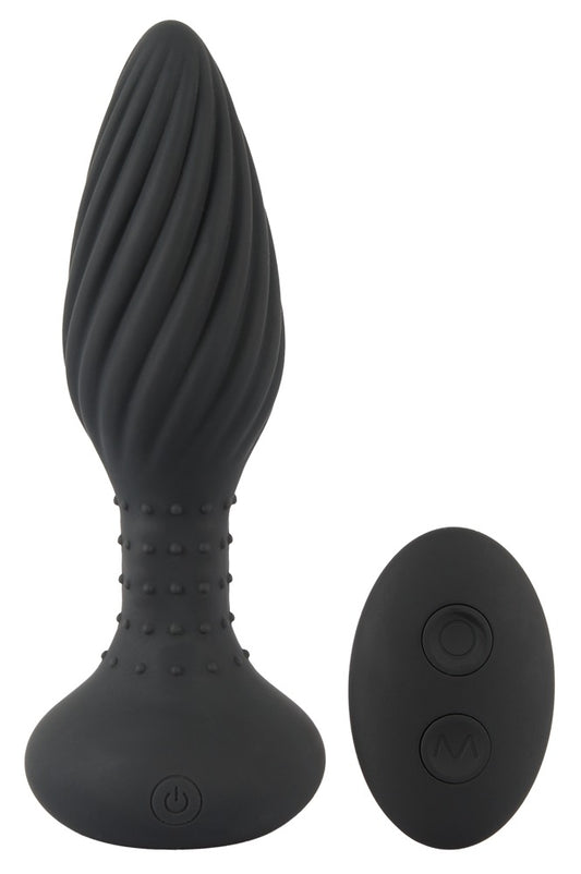 RC Anal Plug Spiralé – Plug vibrant ANOS