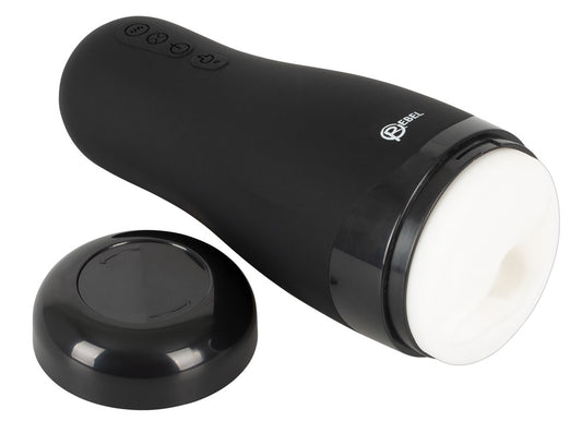 Masturbateur Rebel – Chaleur, vibration & aspiration