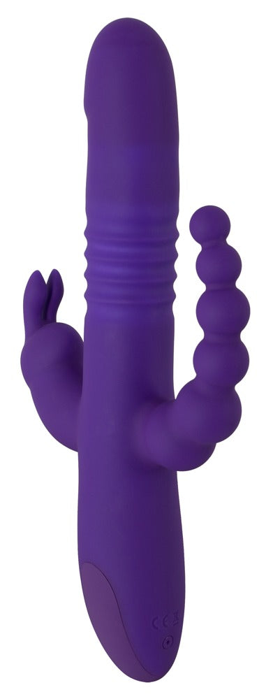 Vibromasseur Thrusting Pearl Triple de Sweet Smile