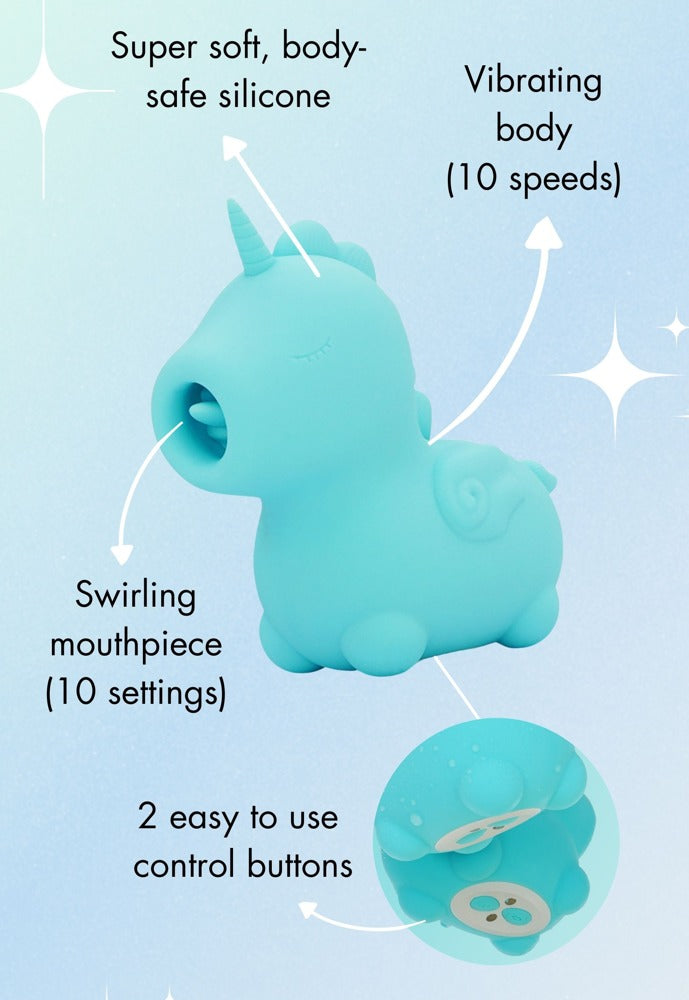 Vibromasseur Mount'n Peak licorne