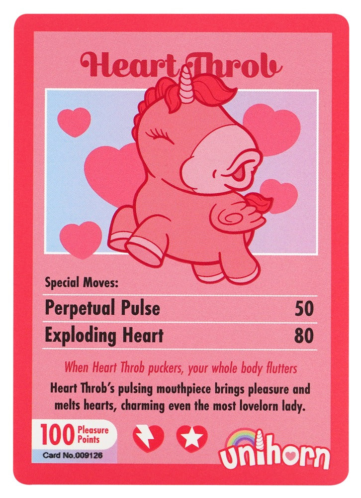 Vibromasseur Heart Throb licorne