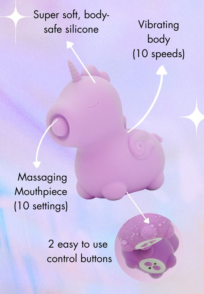 Vibromasseur Karma Lilac licorne