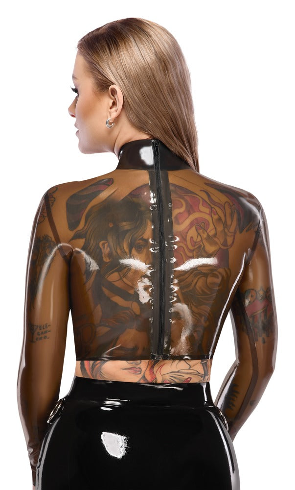 Chemise en latex LATE X