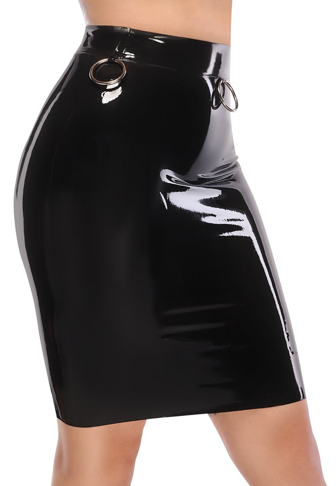 Jupe en latex LATE X