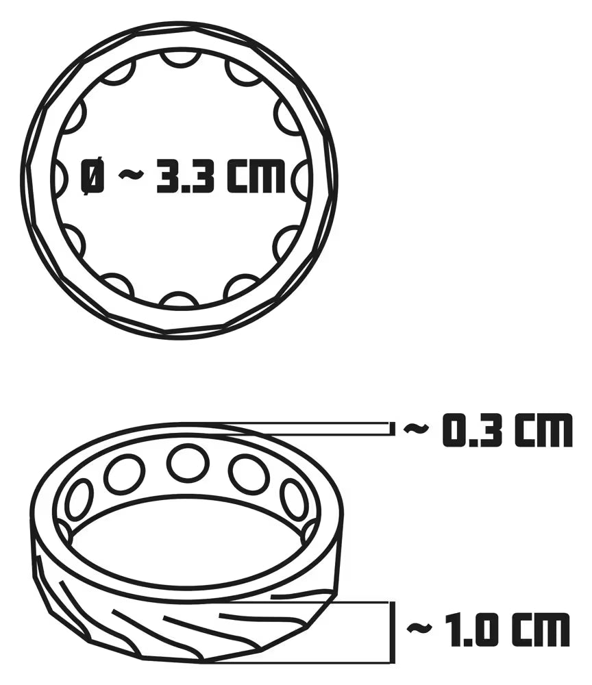 Set de 2 anneaux 4in1 Cock Rings