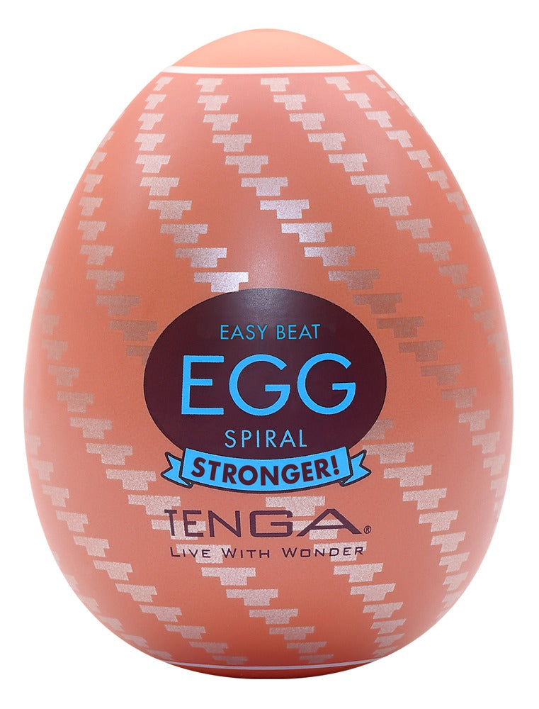 Masturbateur Egg Spiral Stronger de Tenga 6 pièces
