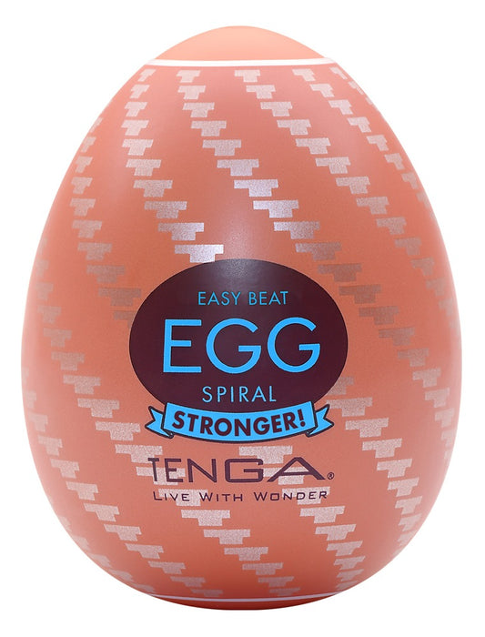 Masturbateur Egg Spiral Stronger de Tenga 6 pièces