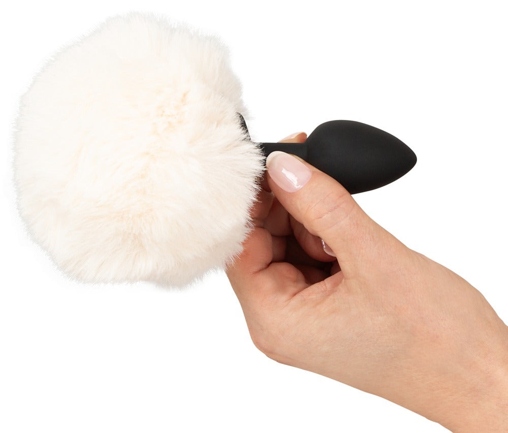 Fluffy tail plug blanc S You2Toys