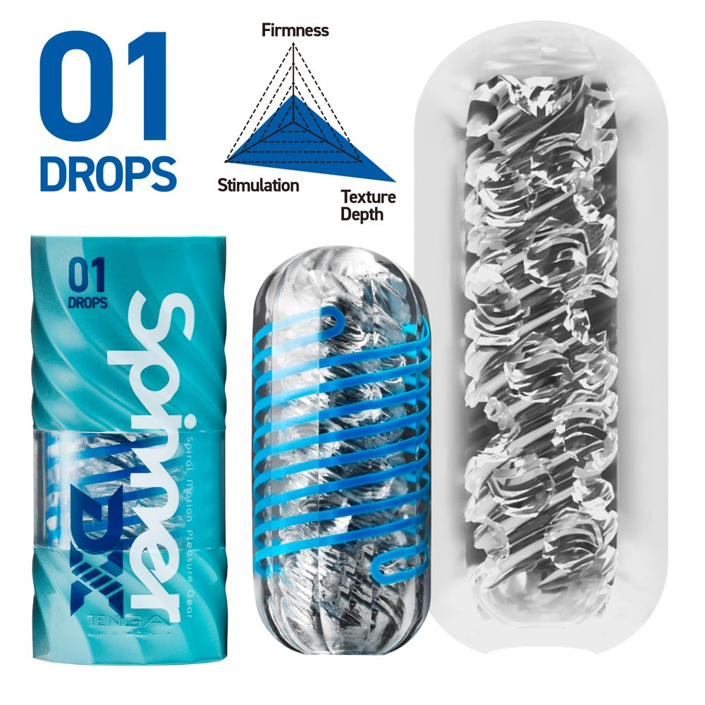 Masturbateur réutilisable Spinner DX de Tenga