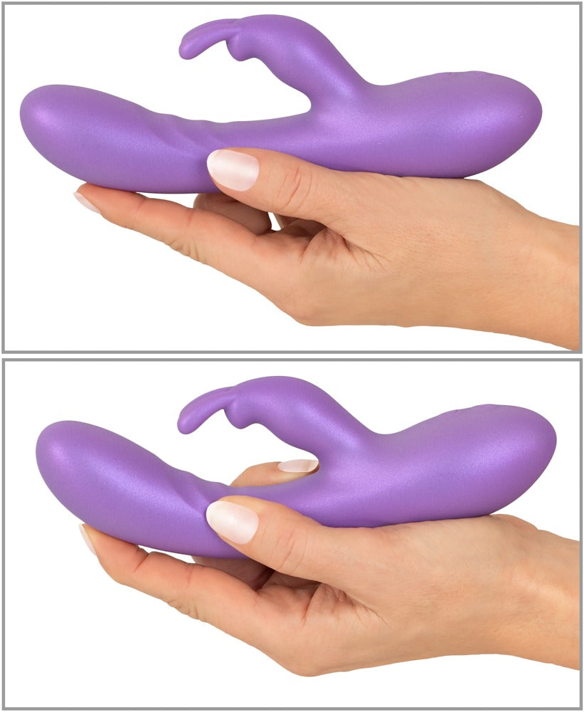 Vibromasseur maniable Flexible Rabbit de Sweet Smile