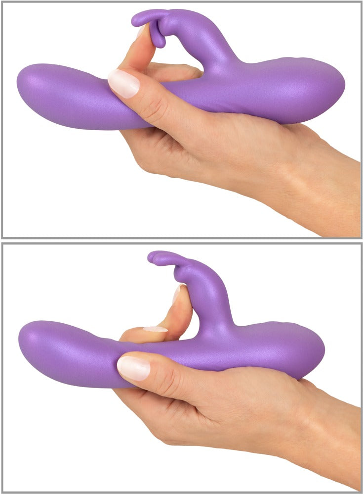 Vibromasseur maniable Flexible Rabbit de Sweet Smile