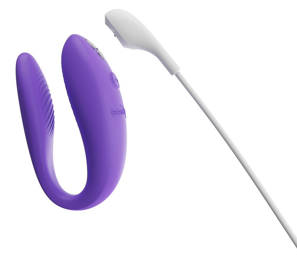 Vibromasseur flexible pour couple Sync Go de We-Vibe violet