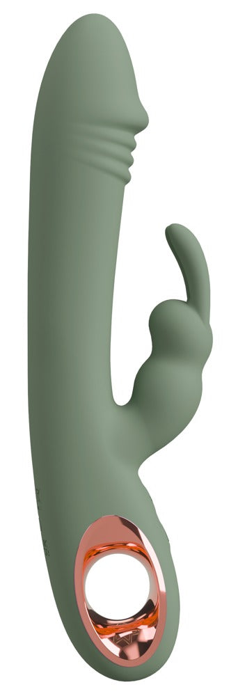 Vibromasseur double Slim Rabbit Olive de You2Toys