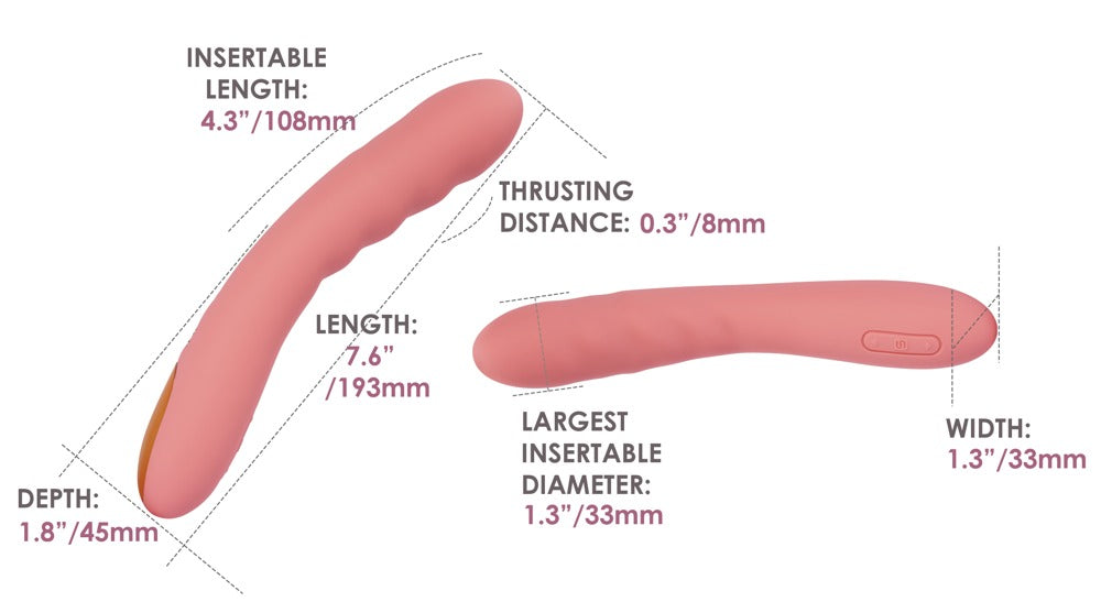 Vibromasseur de stimulation ondulé Ava Neo de Svakom