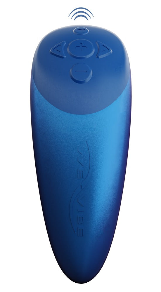 Vibromasseur pour couple à 2 moteurs Chorus de We-Vibe bleu