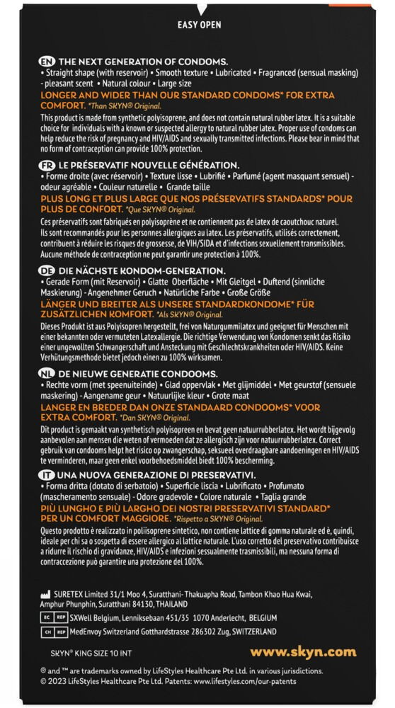 Manix SKYN LARGE 10er