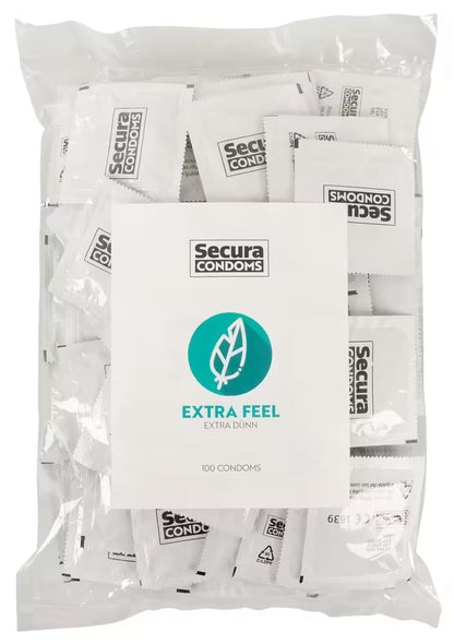 Secura Condoms Extra Feel 100pcs