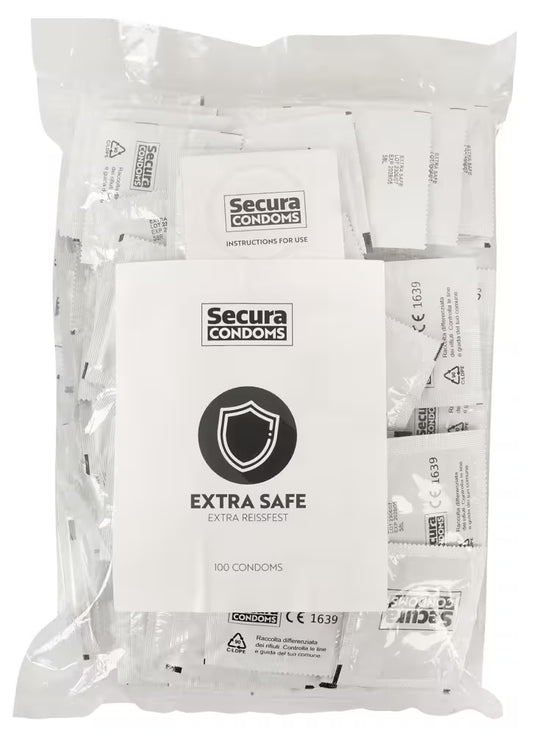 Secura Condoms Extra Safe 100pcs