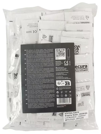 Secura Condoms Extra Safe 100pcs