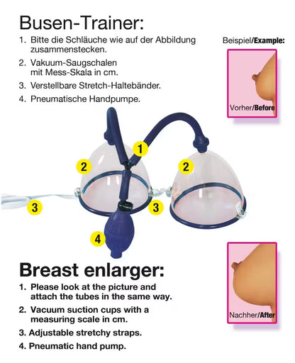 Ventouses poitrine Easy Grow
