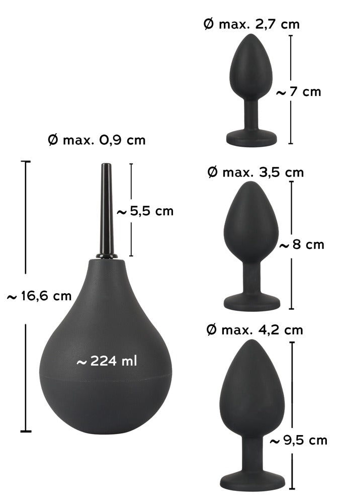 Kit anal Black Velvets