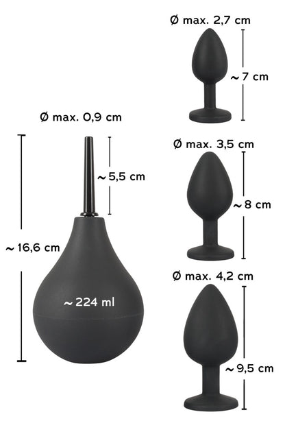Kit anal Black Velvets