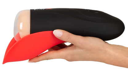 Masturbateur PDX Elite Fuck-O-Matic avec stimulateur de testicules