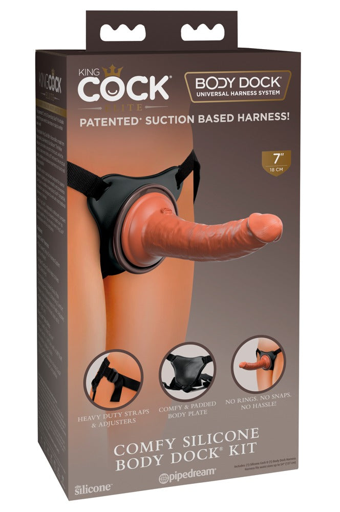 Kit strap-on complet  King Cock Elite 21cm