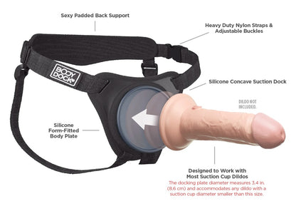Body Dock Elite – Harnais strap-on (sans gode)