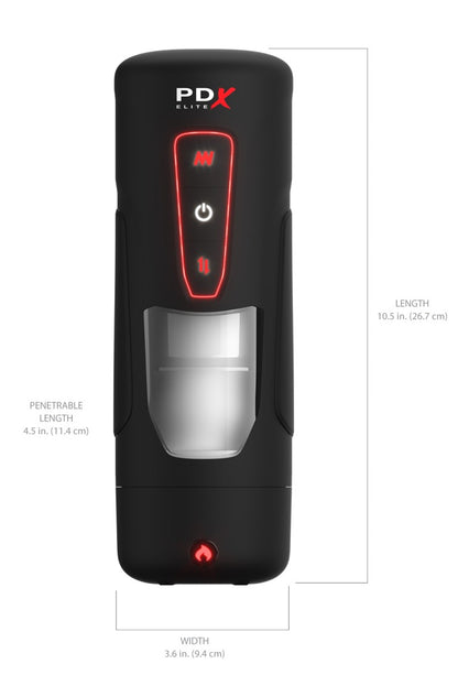 Masturbateur chauffant Milk Me Hotter – PDX Elite