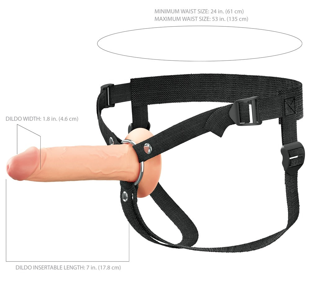 Strap-On creux 19 cm – Fantasy X-tensions Elite