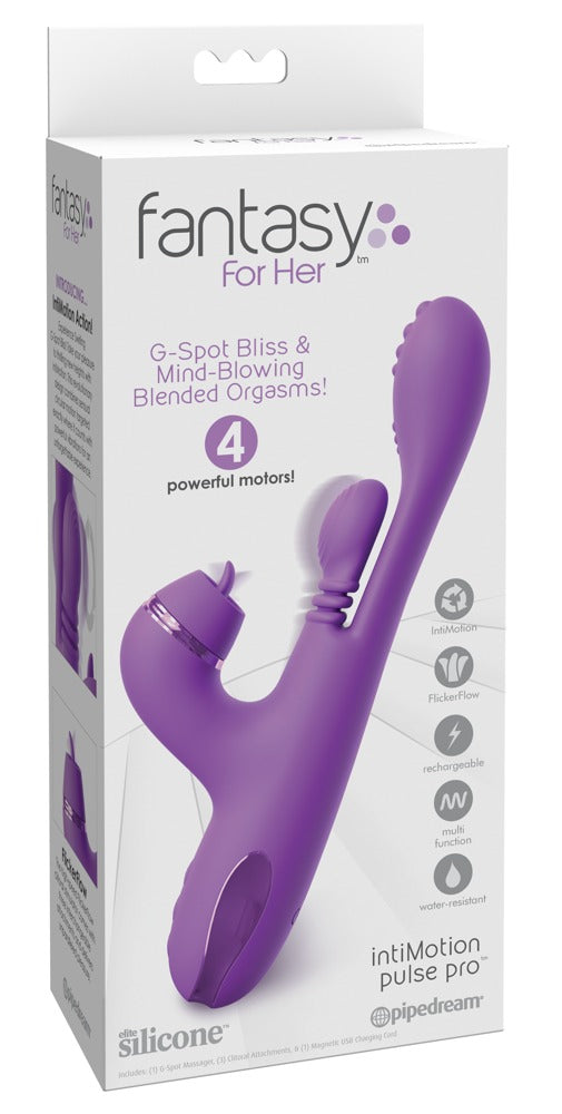 IntiMotion Pulse Pro – Vibromasseur multifonctions Fantasy For Her