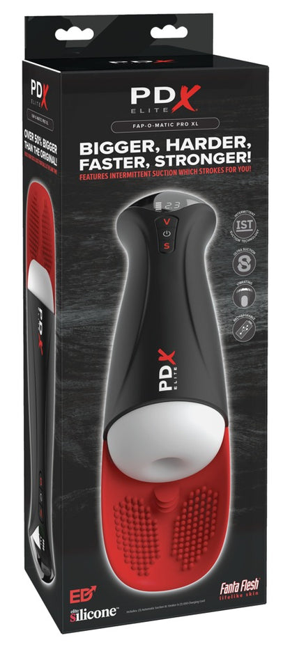Masturbateur avec stimulateur testiculaire Fap-O-Matic Pro XL PDX Elite