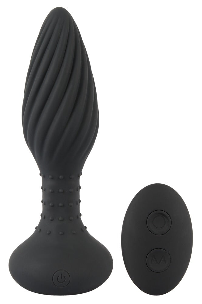 RC Anal Plug Spiralé – Plug vibrant ANOS