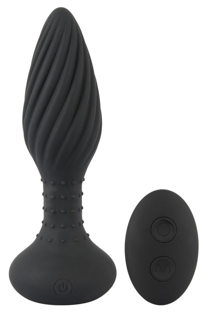 RC Anal Plug Spiralé – Plug vibrant ANOS