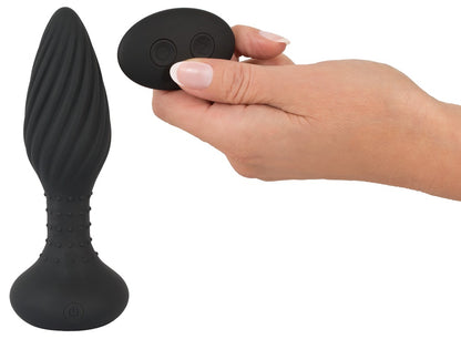 RC Anal Plug Spiralé – Plug vibrant ANOS