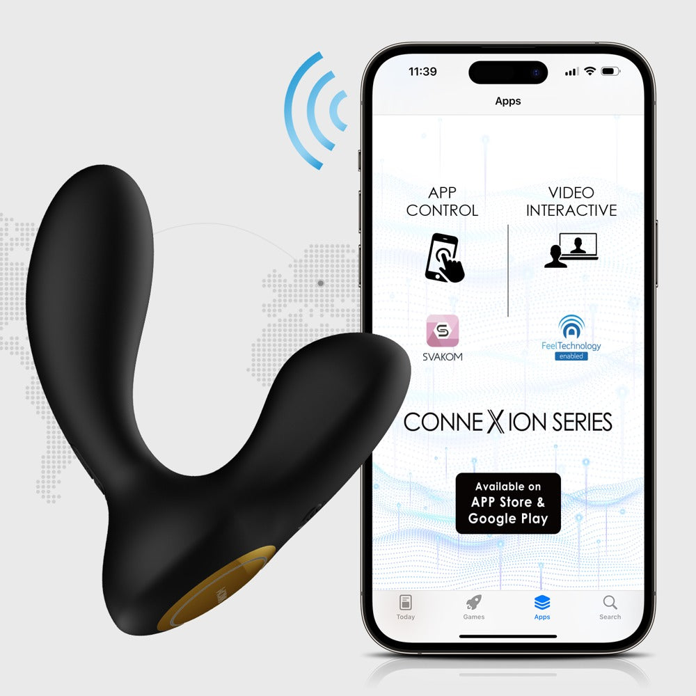 Vibromasseur anal interactif – Point P & point G SVAKOM