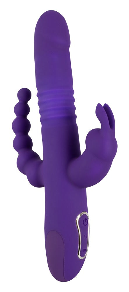 Vibromasseur Thrusting Pearl Triple de Sweet Smile