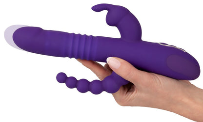Vibromasseur Thrusting Pearl Triple de Sweet Smile
