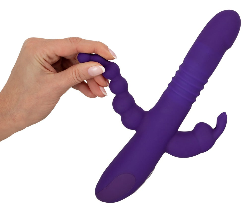 Vibromasseur Thrusting Pearl Triple de Sweet Smile