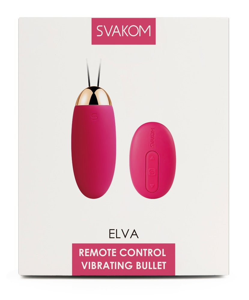 Œuf vibrant Elva SVAKOM rose