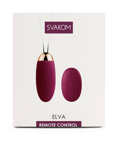 Œuf vibrant Elva SVAKOM violet