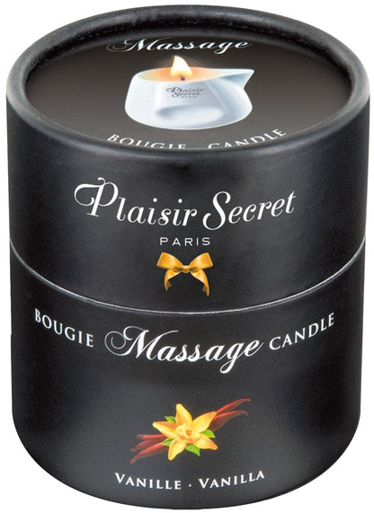 Bougie de massage Vanille 80 ml