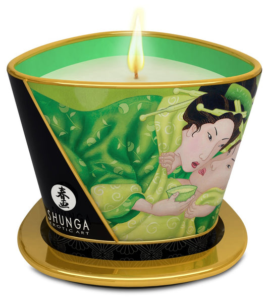 Bougie de massage au thé vert 170 ml