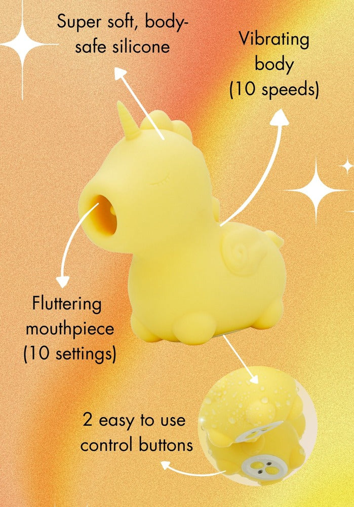 Vibromasseur Bean Blossom licorne