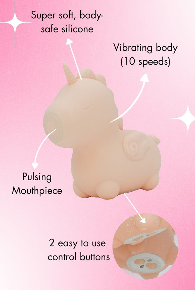 Vibromasseur Heart Throb licorne